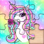 Unicorn Puzzles Game for Girls [Unlimited Money] Mod Apk v3.2.8